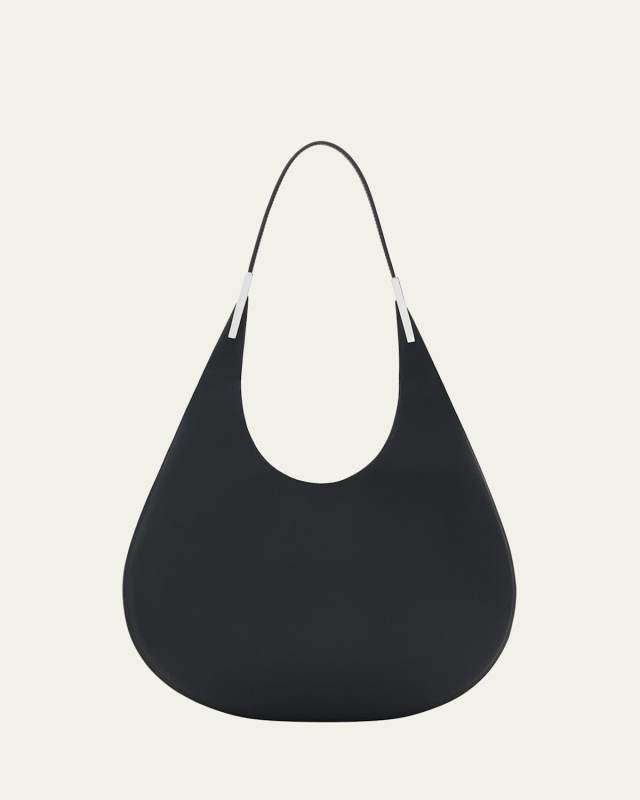 The Florence Smooth Calf Leather Hobo Bag